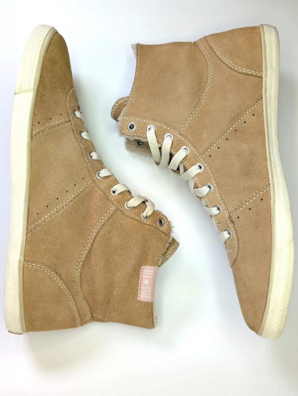 Converse Rare Vintage High Top Suede Ankle Boot Sneaker Women's Size 11